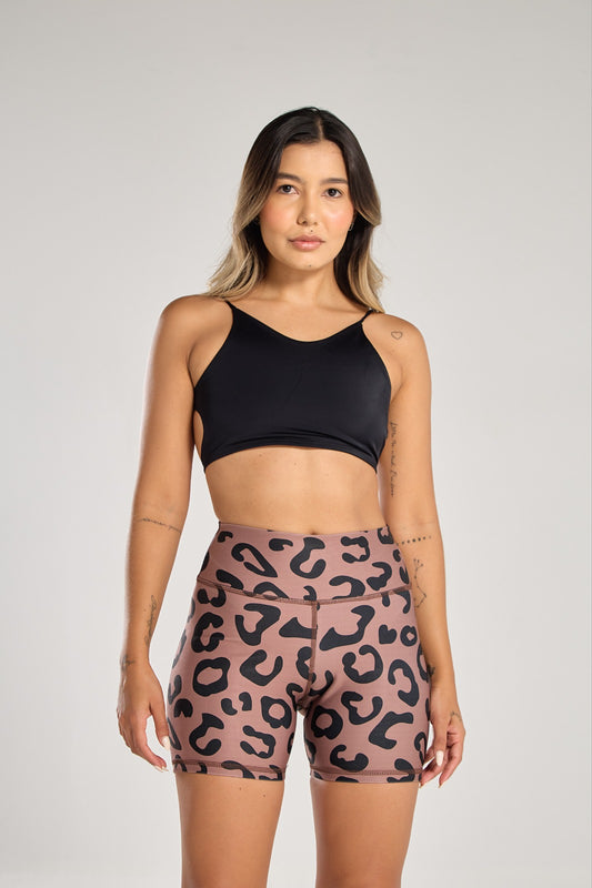 Short + Top Tiras Animal Print